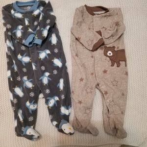 2 Boy baby onsies. Great for night time wear